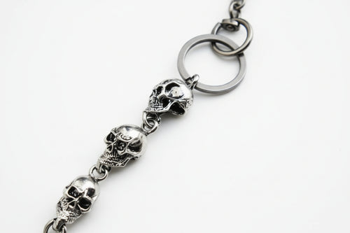 Cadena para Pantalones de Calavera Metálica